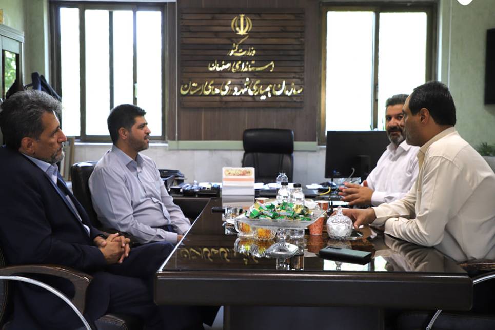 هم افزایی سازمان همیاری و مدیریت شهری فولادشهر برای توسعه همکاری های مشترک